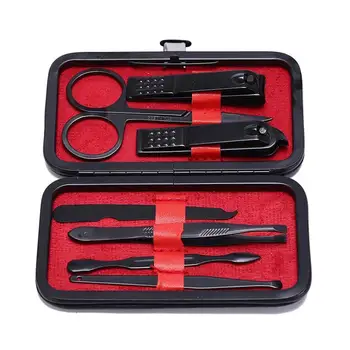 

7/8pcs/set Stainless Steel Multifunctional Nail Clippers Set Manicure Portable Clippers Kits Pedicure Nail Beauty Tool Nail Z7A9