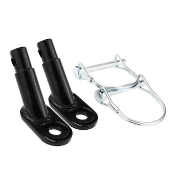 

2 Set of Bicycle Bike Trailer Coupler Hitch Mount Angled Elbow Drawing Head Attachment Accessories