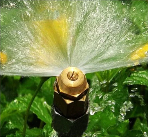 1/2  Messing Nebel Düsen Kühlsystem Wasser Sprühdüse Düse Garten