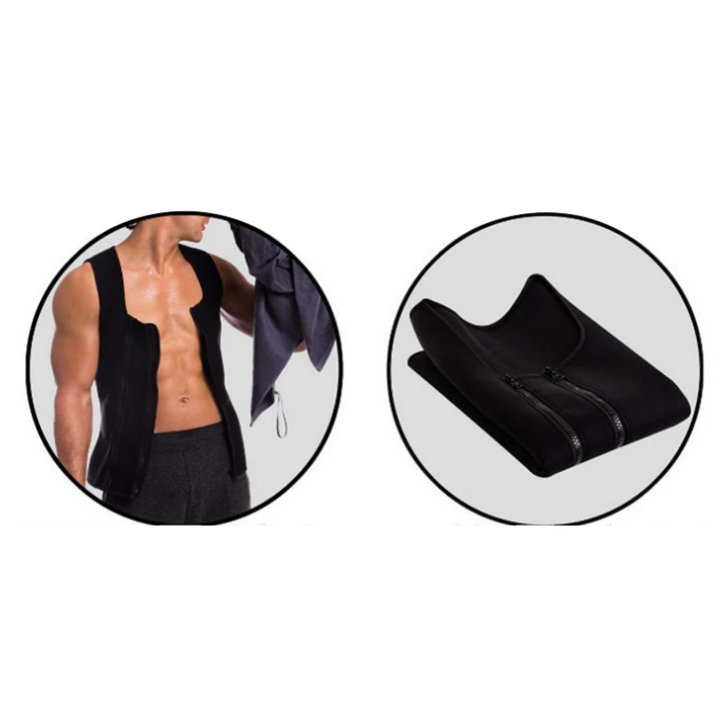 Мужская спортивная одежда формирователь тела хит пот тренировочный топ майка