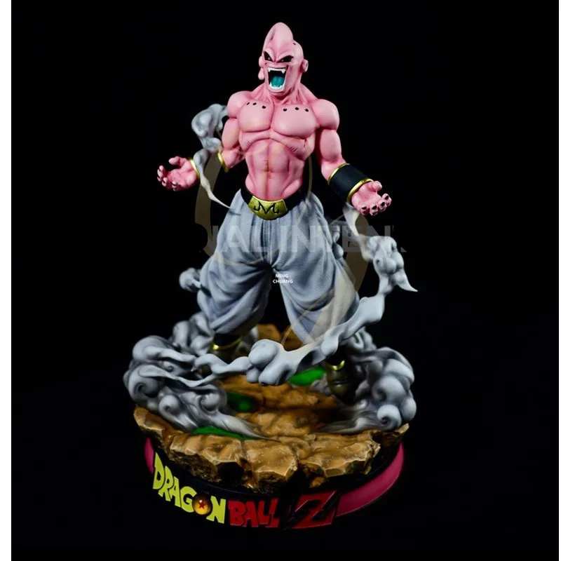 19 "Dragon Ball Z статуя Majin Buu бюст злодей полная длина портрет креативный подарок на день рождения анимационная фигурка GK игрушечная коробка 48 см