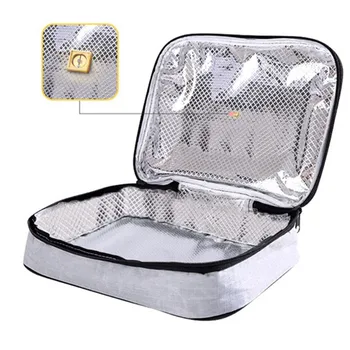 

Portable LED UV Cleaner And Sanitizer Bag luminum foil liner Disinfector Respirator Sanitizer 20m04