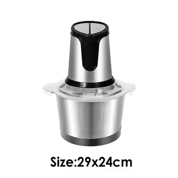 

Durable 800W 2L Big Capacity Household Stainless Steel Electric Meat Grinder Durable Drive Coupling System with 2 Speed
