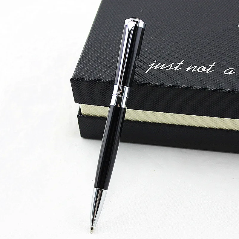 High Quality Ballpoint Pen 0.7mm Black ink Refill Metal Roller Pen