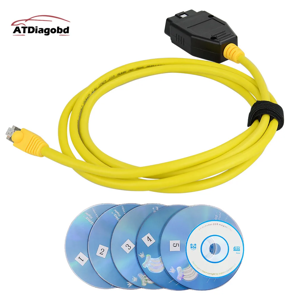 Адаптер Ethernet-OBD для BMW серии F стандартного кодирования без CD ESYS ICOM
