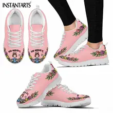 INSTANTARTS/женские розовые сетчатые кроссовки; дышащие кроссовки ICU; туфли на плоской подошве со шнуровкой для медсестры; Женская Легкая удобная обувь