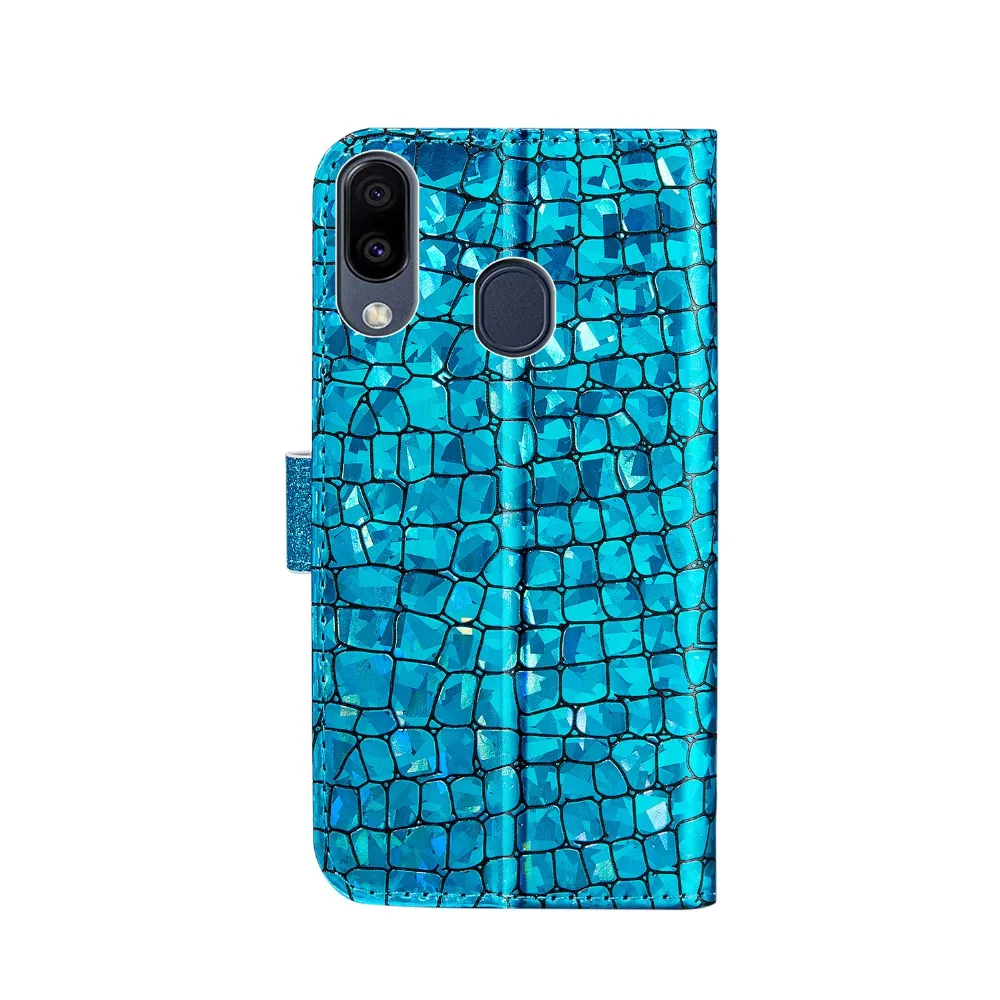 Роскошный чехол-бумажник чехол для телефона для samsung Galaxy A10 A20e A30 A40 A50 A60 A70 A3 A5 A7 A8 флип-чехлы с опорой для карт чехол