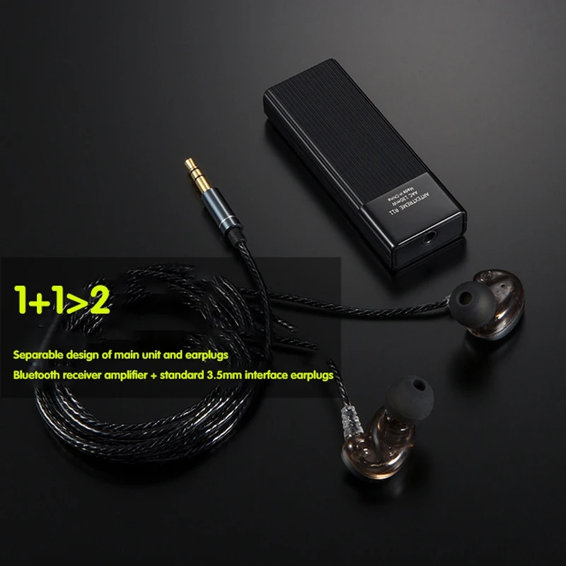 R12 Headphone Amplifier Bluetooth 5 0 CSR DAC Amp USB Sound Card High Power for Phones MP4 Computers Game Consoles o