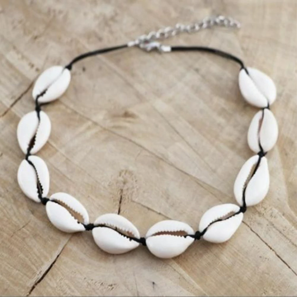 100Pcs White DIY Sea Shell Cowrie Cowry Charm Beads Beach Jewelry Accessories for Women Sea Shells Earrings Bracelet Necklace 5