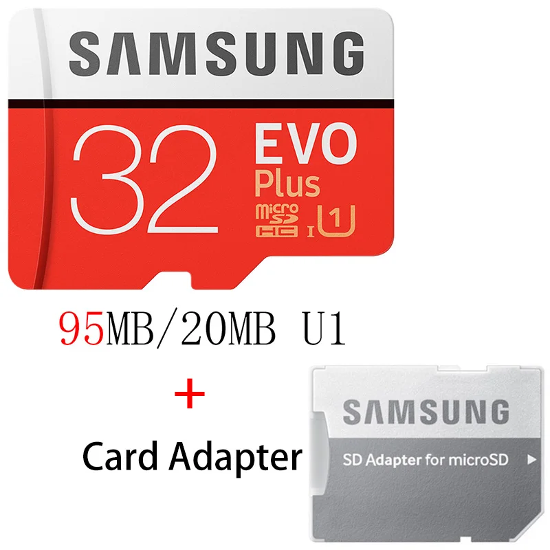 MB-MC32G-KT5 SAMSUNG EVO Micro SD 128 ГБ 32 ГБ 64 Гб 256 ГБ 512 ГБ U1 U3 Micro SD карта памяти 32 64 128 ГБ Флэш-карта SD/TF MicroSD для телефона - Емкость: MB-MC32G-KT5