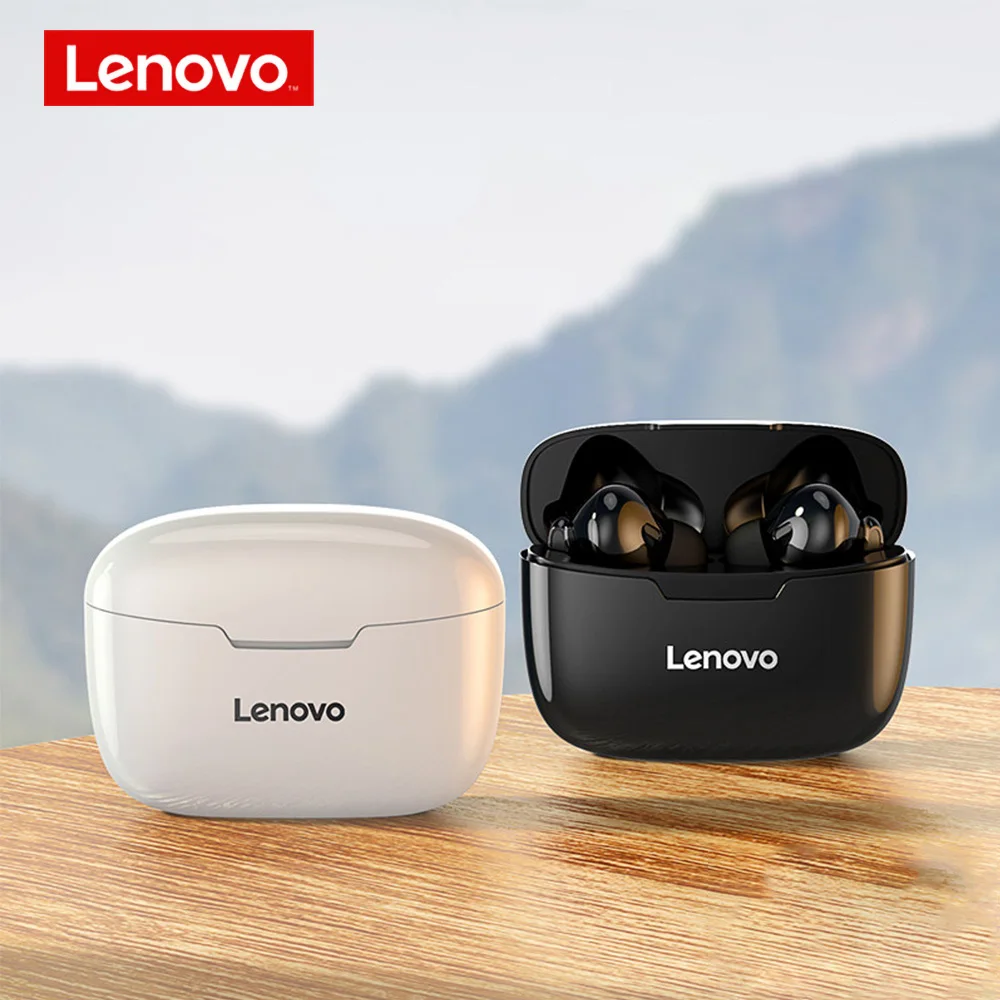 New Lenovo QT81 XT90 Wireless Bluetooth Earphones TWS Earbuds Waterproof headset HiFi Wireless Headset With Mic Sport ear buds