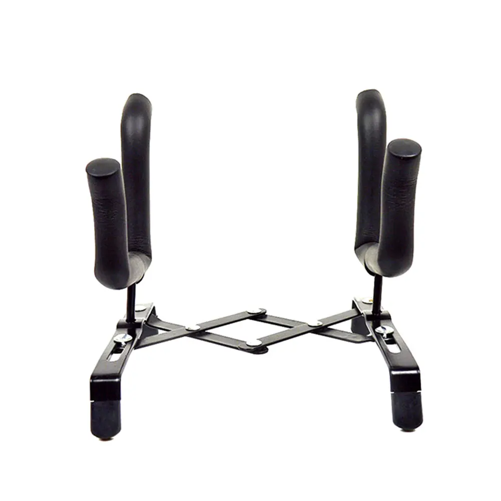Free Standing Home Storage Rack Portable Musical Instrument Sponge Pad Strechable Ukulele Bracket Metal Violin Stand Extended