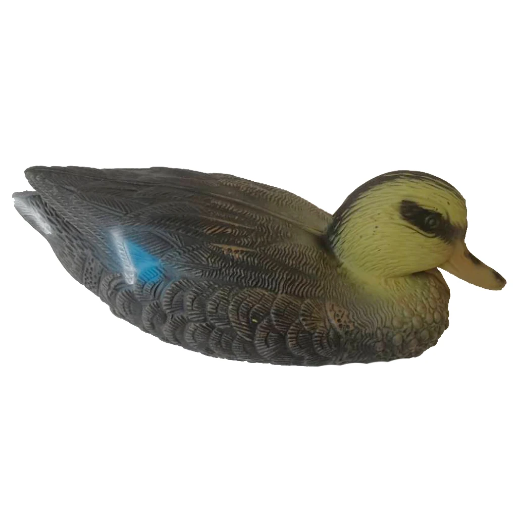 3D Lifelike Floating Hunting Shooting Drake Duck Decoy Decoying for Decorative Ornament Hunting Decoy