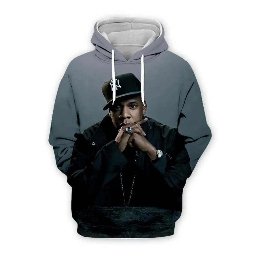 

PLstar Cosmos Rapper Singer JAY-Z NewFashion Streetwear HipHop Sweatshirt Tracksuit Funny 3Dprint Men/Women Hoodies Pullover B1