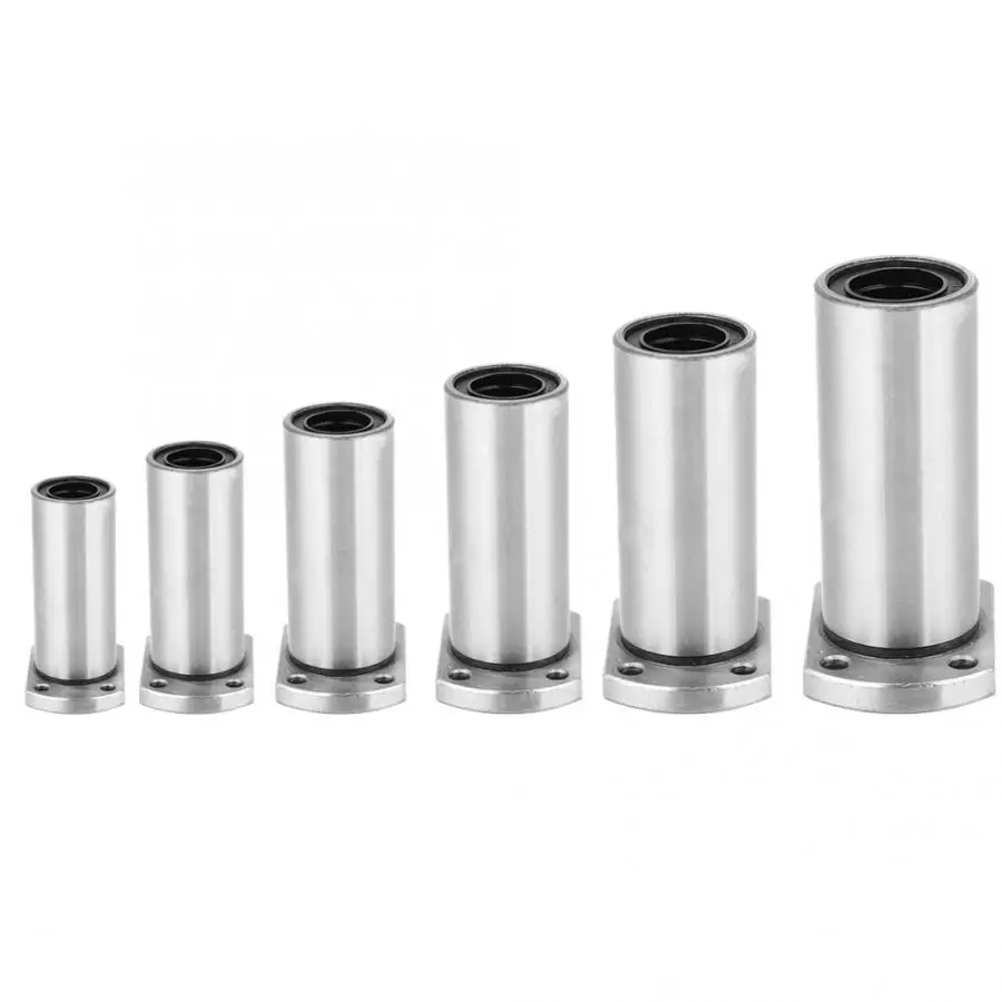 Ellipse фланец линейный подшипник удлинить с двойной насечкой эллипса CNC линейный втулка шарикоподшипник LMH16/LMH20/LMH25/LMH30/LMH35/LMH40