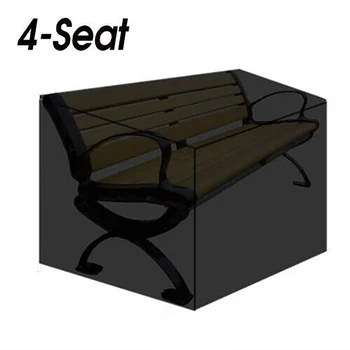 

Hot New Multiple Specifications Available Garden Bench Dustproof Cover Waterproof Breathable Outdoor Bench Black Seat Cover