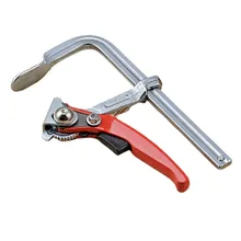 1pc Wooden Clip F Clamp Quick Release Rail Clamp For MFT And Guide Rail System Hand Tool Woodworking DIY Home 22x9cm