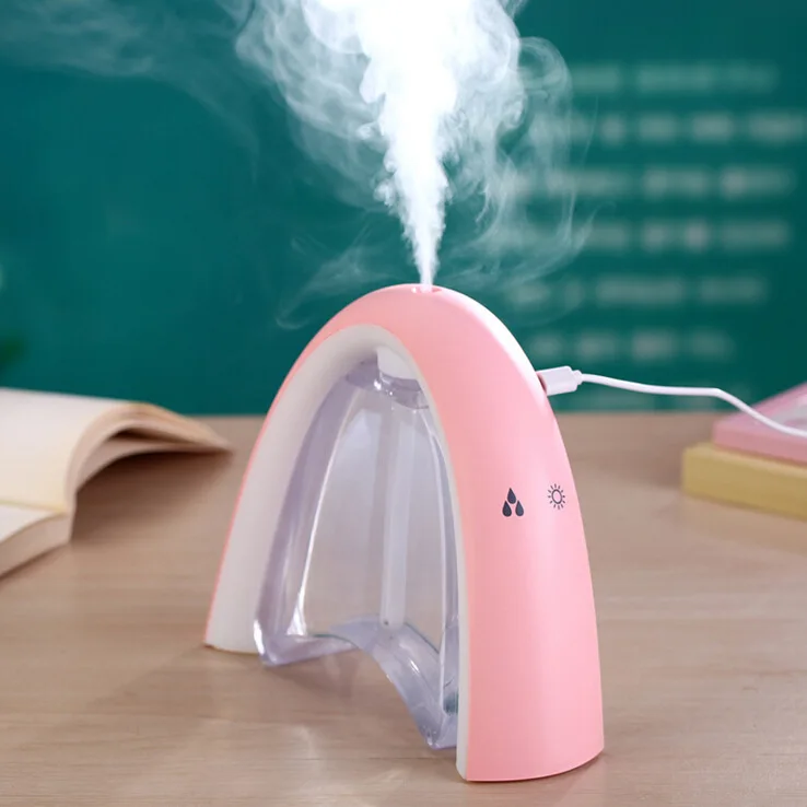 

Rainbow Message Board LED Night Light Colorful Atmosphere Lamp Office Home USB Bed Air Atomizing Humidifier