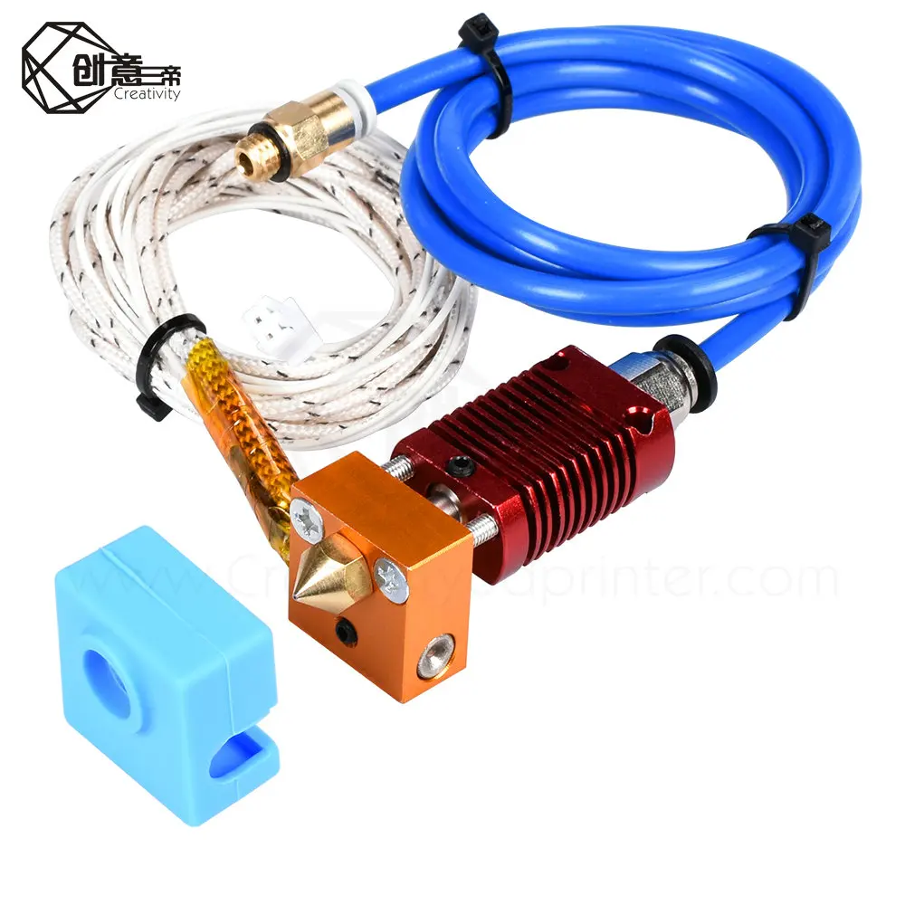 3D Printer Accessories CR10 Extruder J-head Hotend Kit / CR10S CR8 CR7 V6 MK8 Silicone Case 1.75 0.4MM | Компьютеры и офис