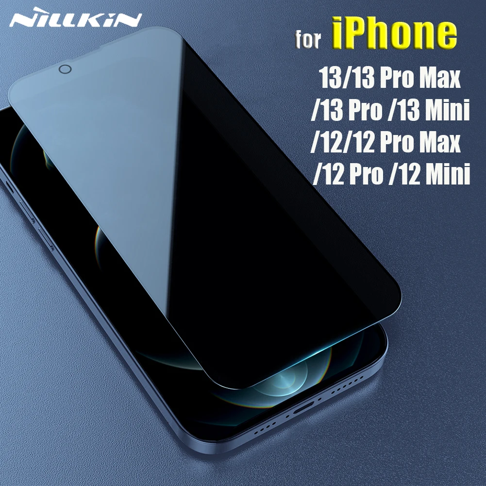 

Закаленное стекло Nillkin для iPhone 13 Pro Max, 12 Mini, полное покрытие, антибликовое, конфиденциальность, безопасность