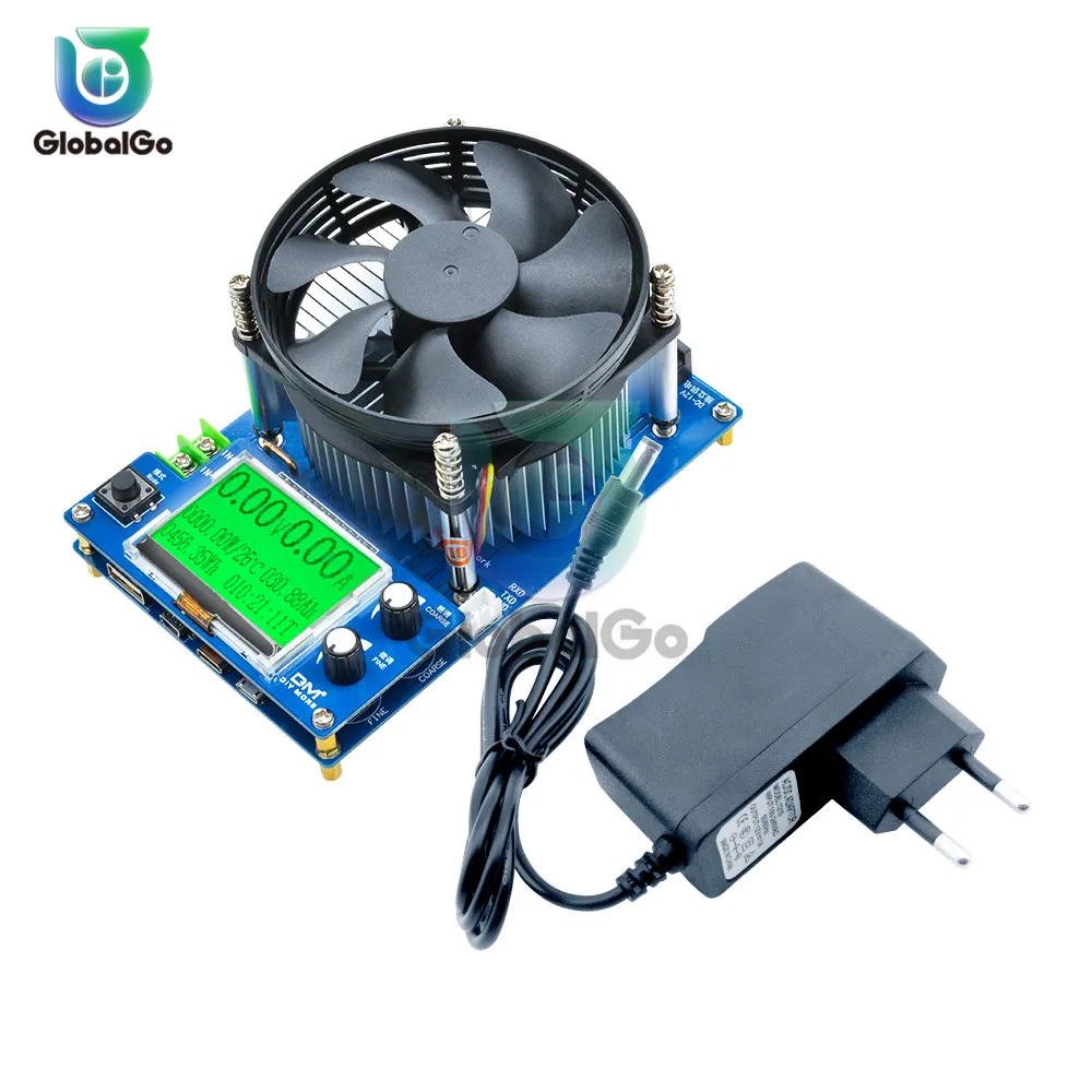 

150W LED Electronic Load Battery Capacity Tester Adjustable Constant Current Voltmeter Ameter Mirco Mini Type C USB Charger Plug
