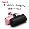 IWALK Portable Mini Power Bank 4500mAh Travel Charger Business Type-C Lightning Cute Powerbank for Xiami Iphone Bateria Portatil ► Photo 2/6