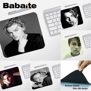 

Babaite High Quality Leonardo DiCaprio Gamer Speed Mice Retail Small Rubber Mousepad Smooth WritingPad DesktopsMate gaming mouse