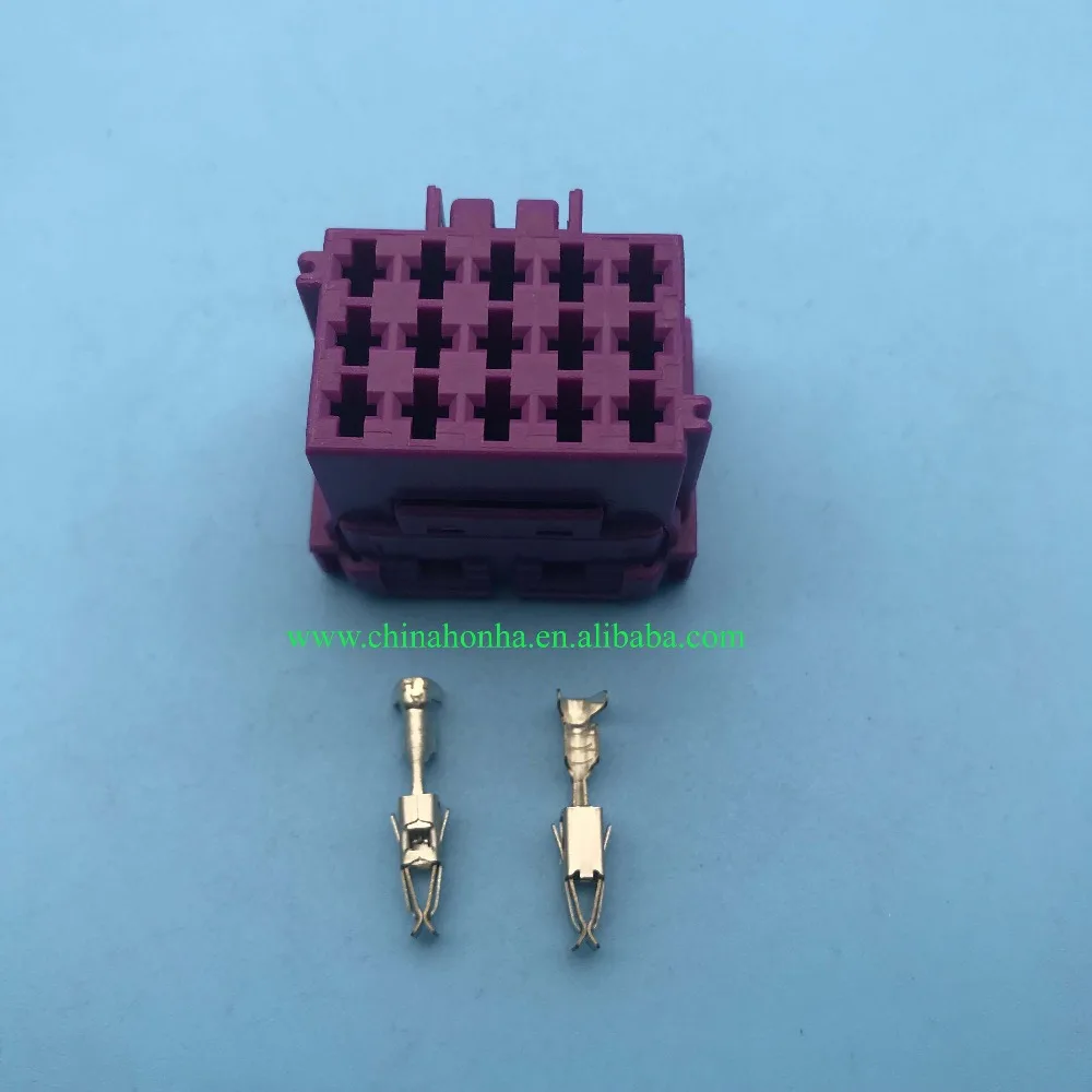 15pin connector 8-968973-1 Housing Receptacle AMP 2.8 Series Socket Contacts Headlights horn plug high current sheath