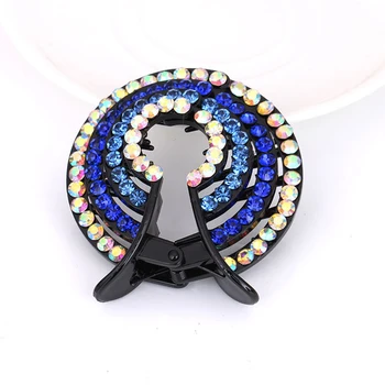 

Ponytail hairpin Hair Clip Women Rhinestone Hairpin Girls Fashion Hair Claws Hair Holders Accessories Hair Styling Decoration