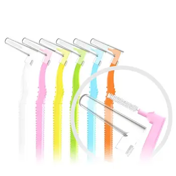 

22Pcs/Box L Shape Push-Pull Interdental Brushes Floss Oral Care Teeth Whitening Toothpick Orthodontic Cleaning Toothbrush