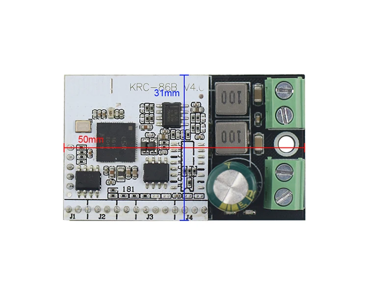 Ghxamp TPA3110D2 Bluetooth моно усилитель плата 60 Вт Цифровой Усилитель мощности доска для книжной полки автомобиля пассивные колонки 1 шт