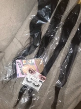 Mishell 30 32 34 40 pulgadas pelo recto malayo de la armadura mechones con Frontal extensiones de cabello humano mechones con cierre Frontal