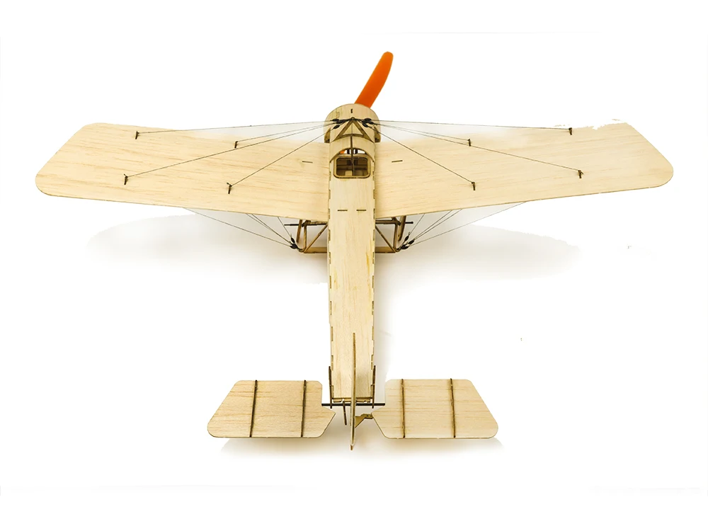 K8 Fokker E.III Eindecker WW1 бойнер 420 мм Micro RC BalsaWood лазерная резка строительный комплект