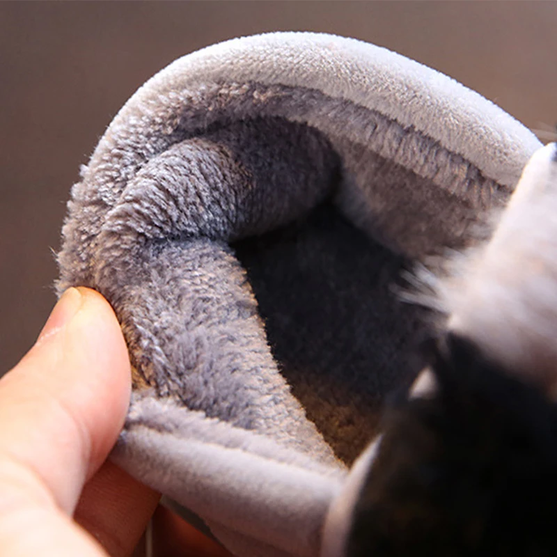 Симпатичные мягкие детские ботинки для собак зимняя обувь мальчиков детская