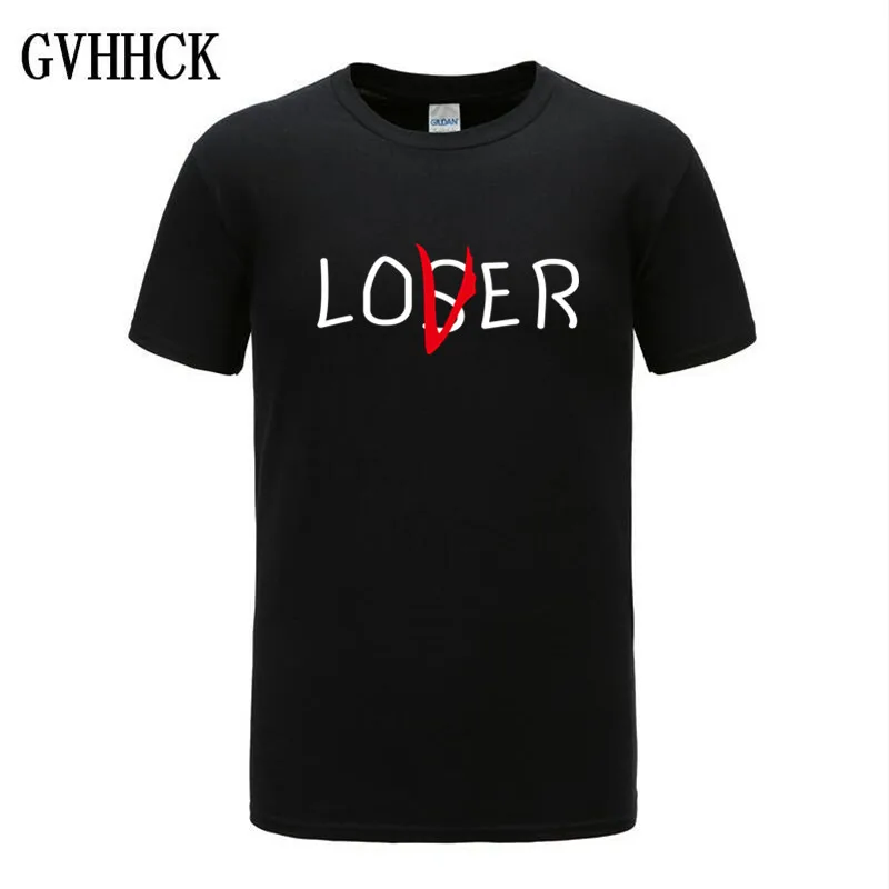Клубные худи Movie It lossers для мужчин/женщин Harajuku losser Lover It Inspired Толстовка С Капюшоном Повседневный пуловер куртка пальто оверсайз - Цвет: black 2