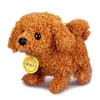 New Nora Mini Pet Electric Dog Can Walk Or Wag Its Tail Imitation Plush Teddy Husky Children's Pet Dog Festival Gift 3