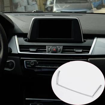 

ABS Chrome Car Inner AC Outlet Decoration Trim Accessories For BMW 2 Series 218i F45 F46 2015 2016 2017