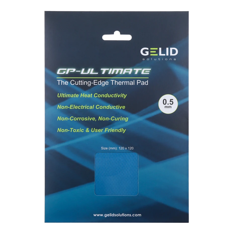 Soluções GELID-Silicone Graxa Térmica Pad, Dissipação De