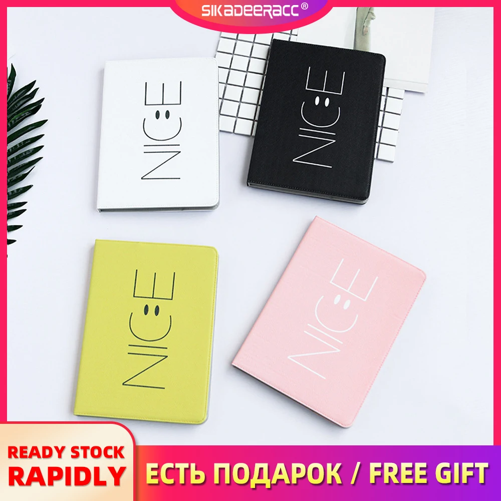 Улыбка чехол для Apple iPad iPad 9,7 A1822 A1823 A1893 Air 1 Air 2 iPad 2/3/4 Smart Sleep Wake Up Чехол держатель ST13