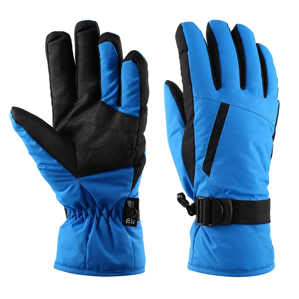 OUTAD Winter Outdoor Durable Soft Breathable Windproof& Waterproof Snow Ski Gloves Warm Mountain Climbing Gloves for Men