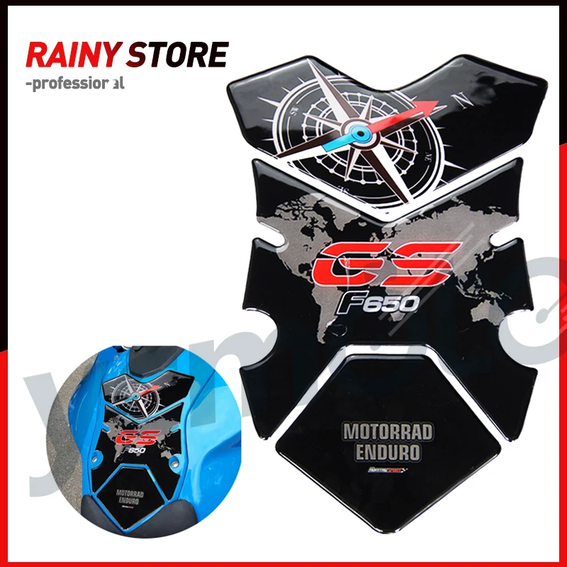 3D мотоцикл топливный бак газа Pad протектор Наклейка для F650GS Tankpad F650 GS 2008-2012