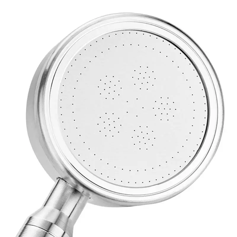 High Pressure Bathroom Handheld Aluminum Shower Head Pressurized Sprinkler Bathroom Accessories Bathroom Fixture Shower-Head