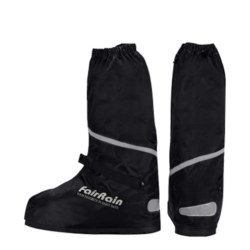 

Men's high-top models Gaotong rain waterproof shoe covers non-slip Motorcycle Cycling Bike Boot Rain Shoes Covers With Relectors