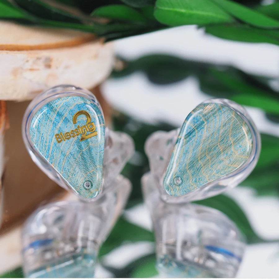 US $319.99 Moondrop Blessing 2 Hybrid Driver 1DD4BA InEar Earphone IEM With 2Pin 078mm Detachable Cable Blessing2
