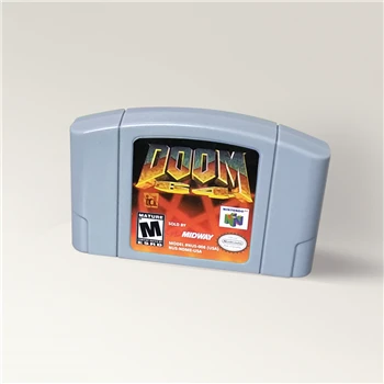 

Doom 64 For 64 Bit Game Cartridge USA Version NTSC Format