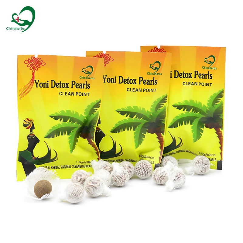 

50/100 Chinese Original Vaginal Medical Tampons Fertility Fibroid Treat Clean Point Beautiful Life Yoni Detox Pearls Wholesale