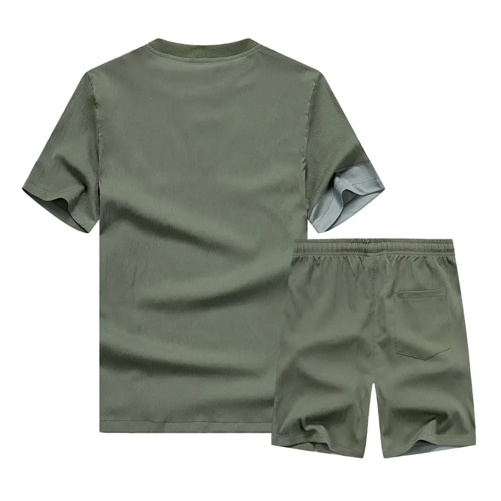 2020 Mens Sets 2 Piece Summer Men' s Fashion T Shirts Sport joggers Shorts Set Plus Size Tracksuit Men Casual Sports Suit 4XL5XL 2020 Mens Sets 2 Piece Summer Men' s Fashion T Shirts Sport joggers Shorts Set Plus Size Tracksuit Men Casual Sports Suit 4XL5XL