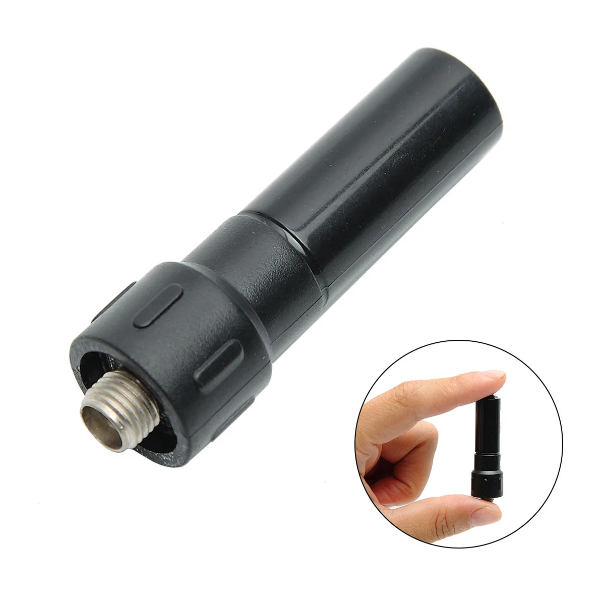 1 o 2 uds ABBREE AR-772 SMA-hembra UHF 400-470Mhz Mini portátil antena para BaoFeng UV-5R UV-82 BF-888S 9R más Walkie Talkie