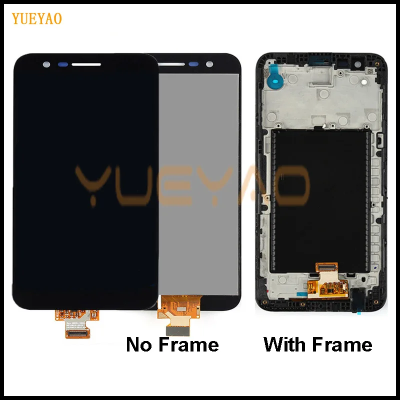 ЖК-экран YUEYAO для LG K20 Plus MP260 TP260 VS501 дигитайзер сенсорного экрана с рамкой полная