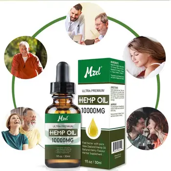 

10000mg Hemp Seed Essence Body Massage Essential Oil Essential Pain Herbal Sleep Skin Care Relief Relieves Anxiety Anti Imp